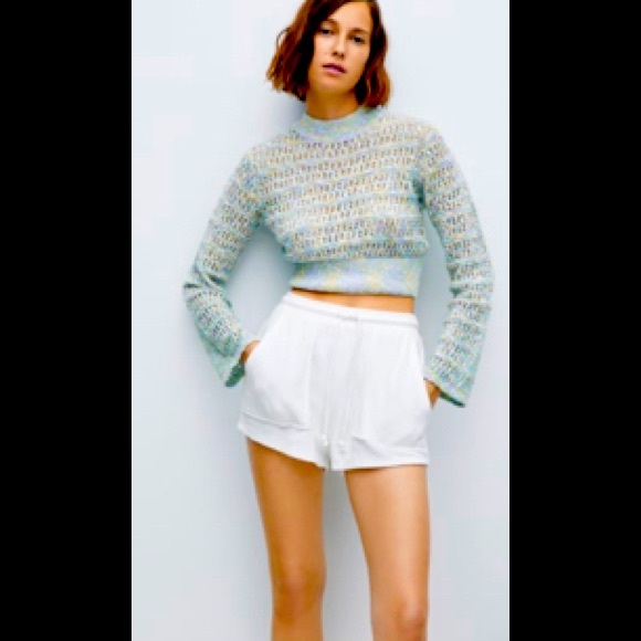 Zara Sweaters - Zara cropped knit sweater